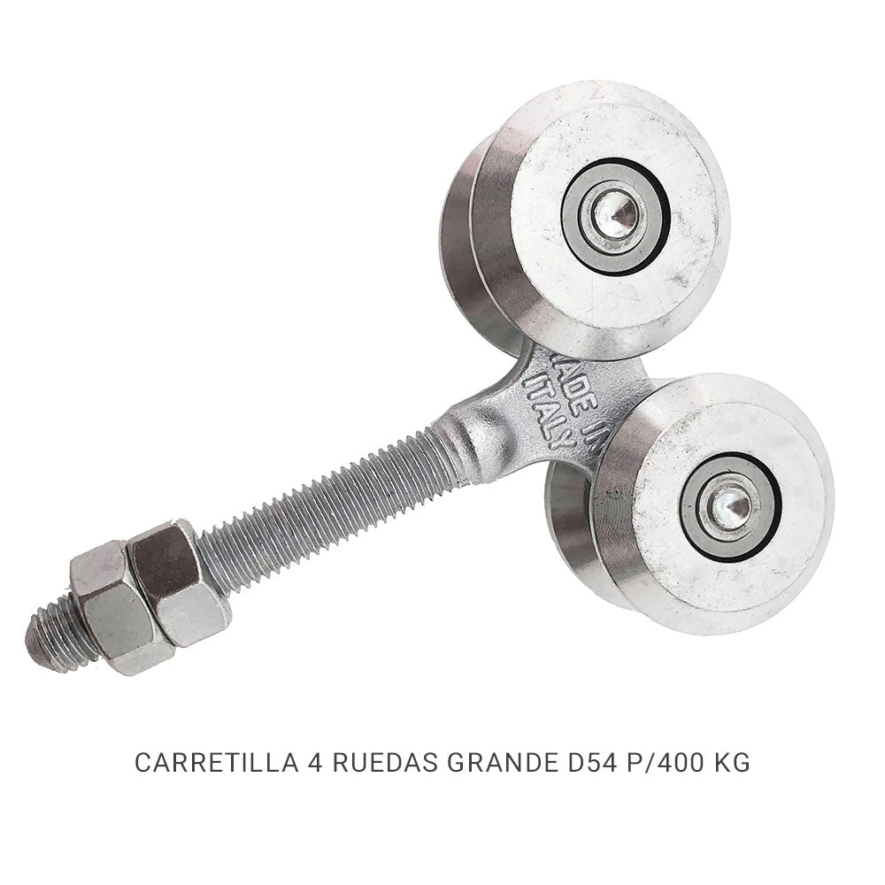 CARRETILLA 4 RUEDAS GRANDE D54 PARA 400 KG