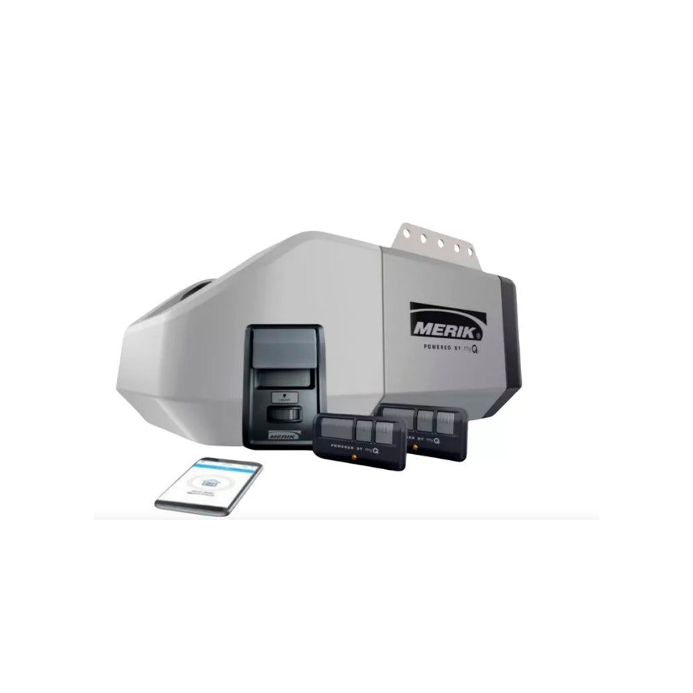 MOTOR PARA PUERTA MOD.711W MERIK CON WI-FI Y RIEL. (USO VIA CELULAR)